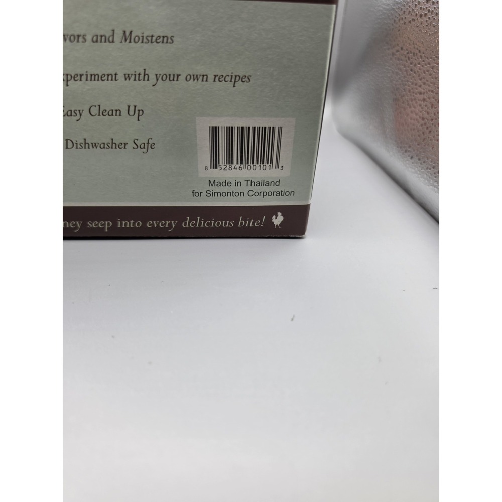The Chicken Chimney Simonton Ceramic Chicken Roaster Oven Grill Thailand w/ Box - Picture 10 of 16